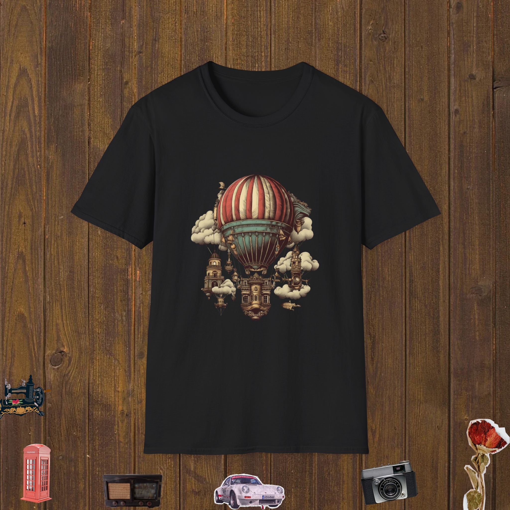 Floating City Dream Unisex Softstyle T-Shirt