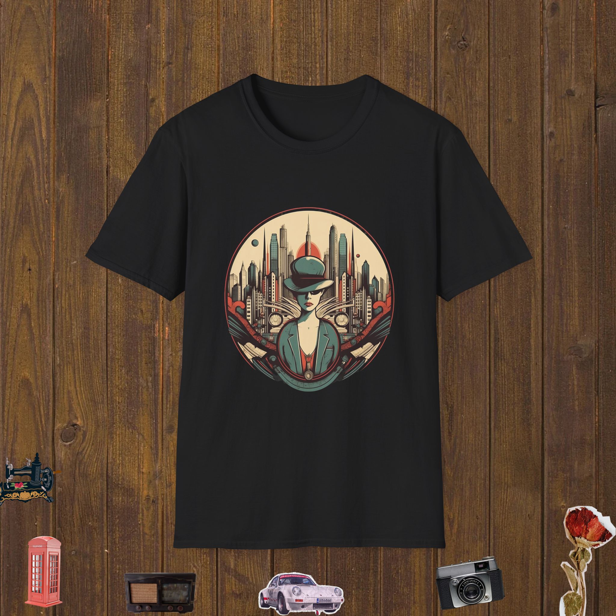City Muse Vision – Unisex Softstyle T-Shirt