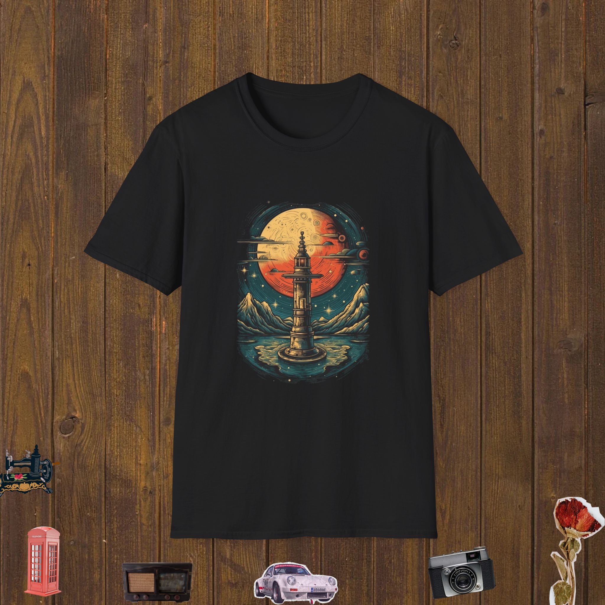 Celestial Tower – Unisex Softstyle T-Shirt