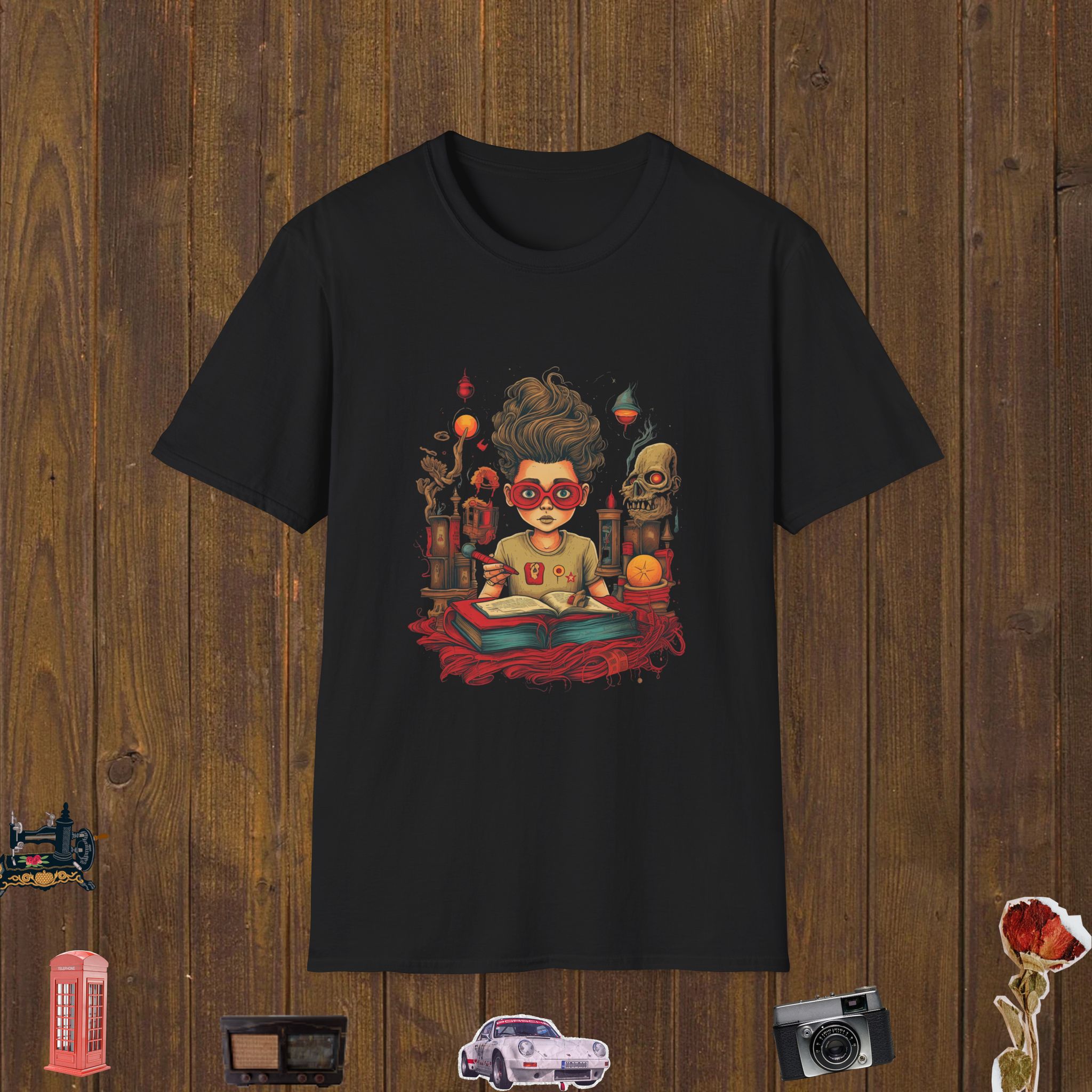 Enchanted Book Explorer Unisex Softstyle T-Shirt