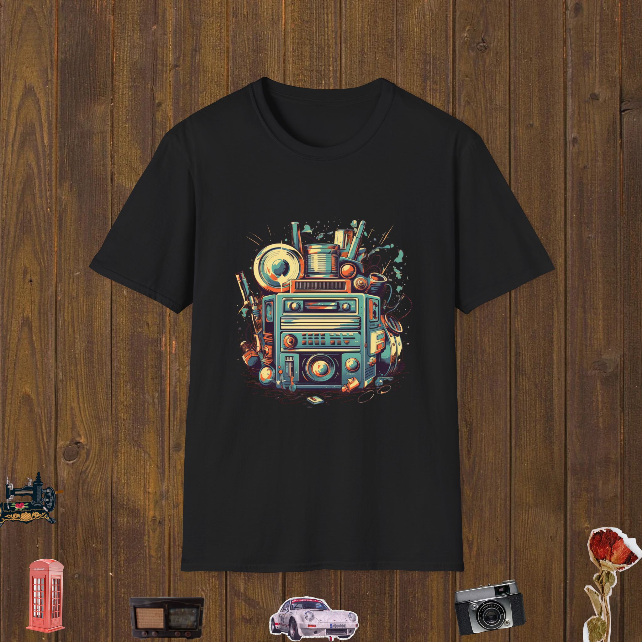 Retro Audio Gear Unisex Softstyle T-Shirt