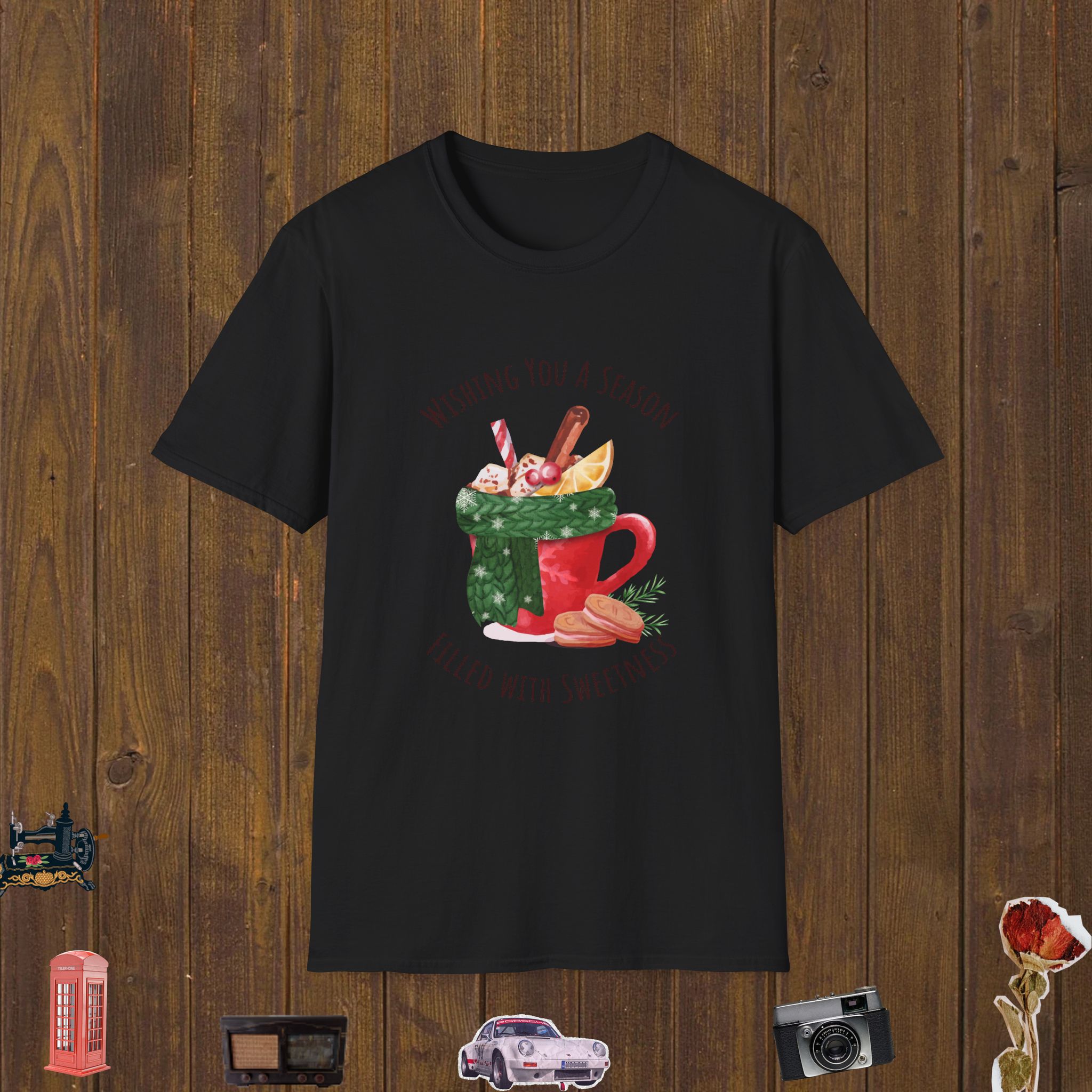 Holiday Cocoa Mug Unisex Softstyle T-Shirt