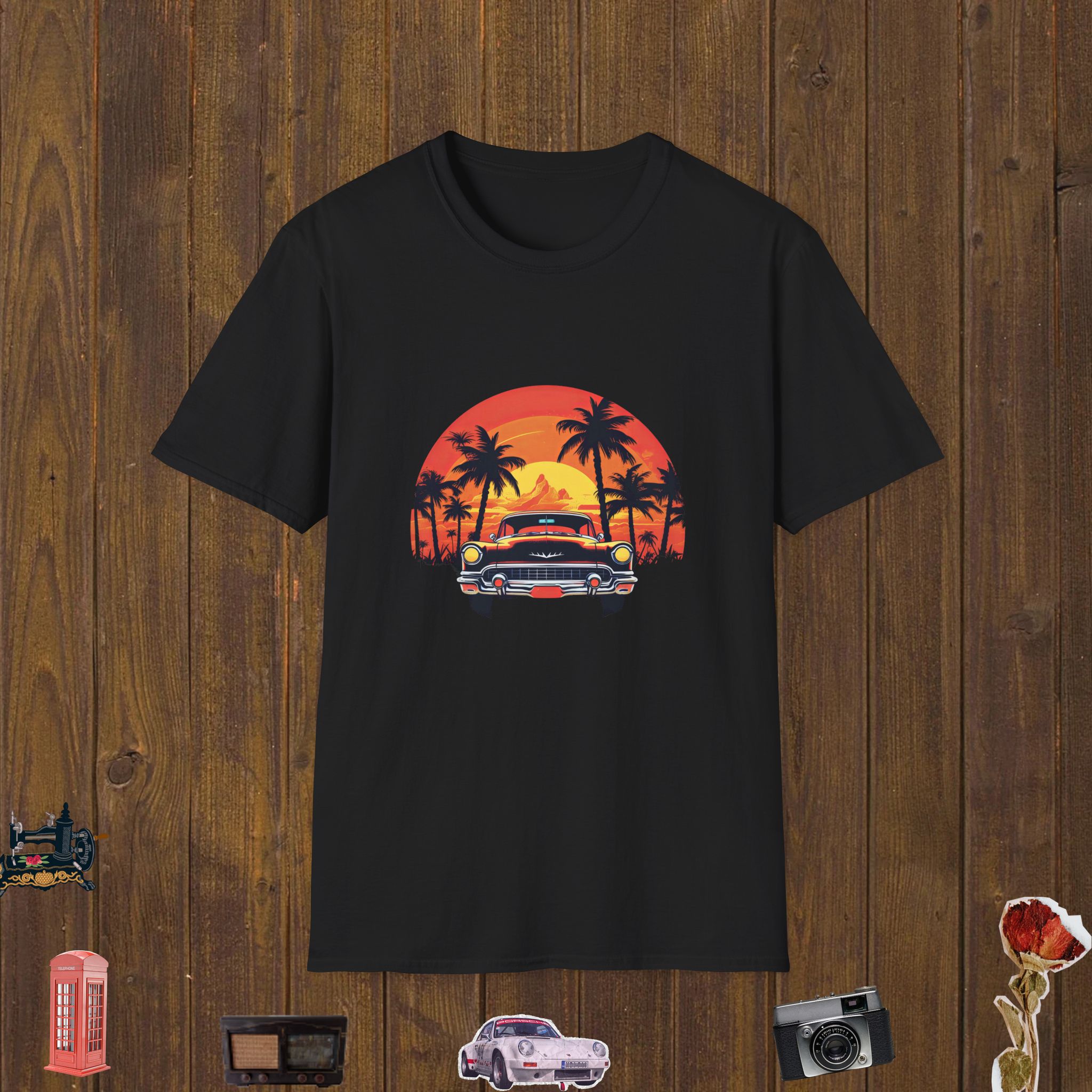 Sunset Cruiser Vibes Unisex Softstyle T-Shirt