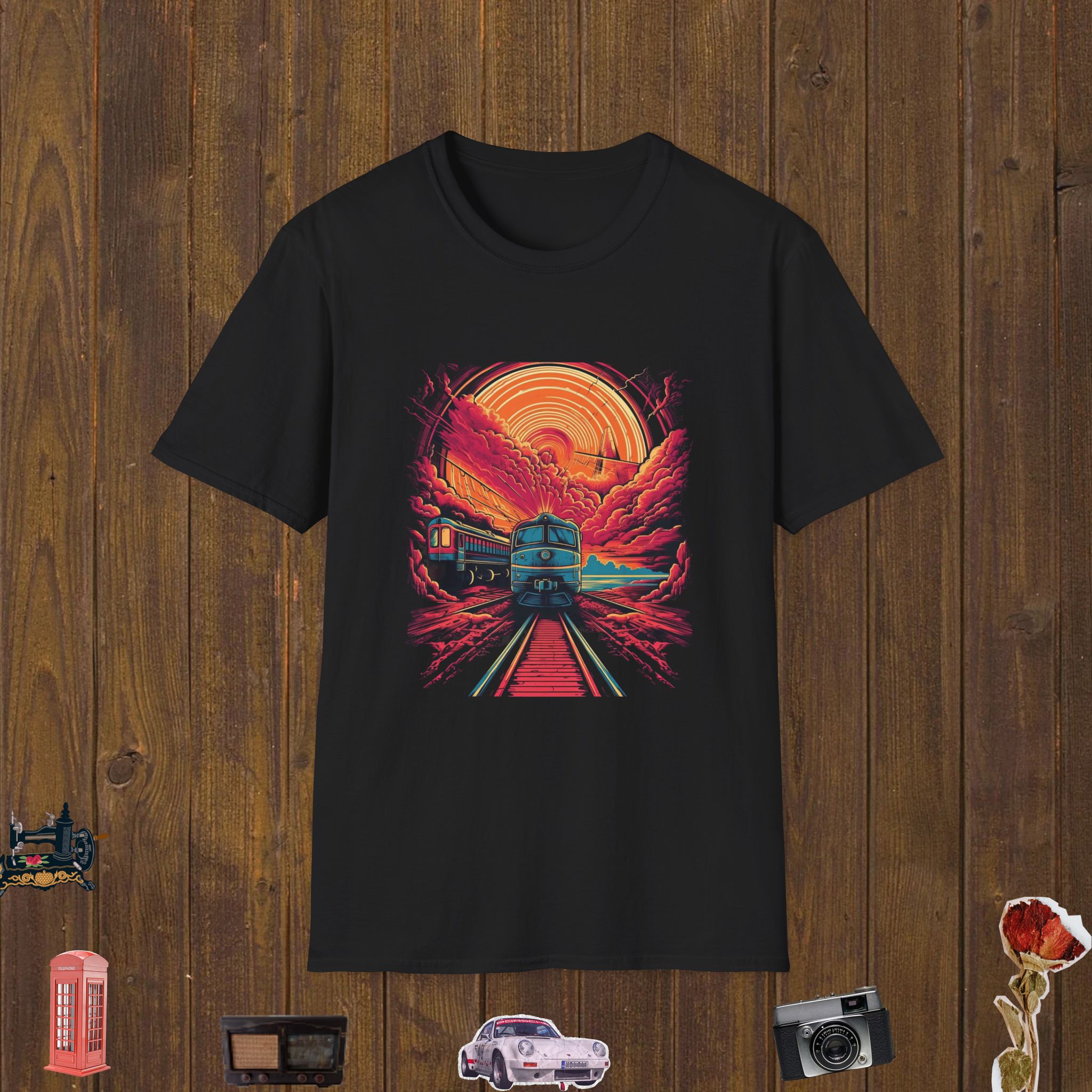 Thunder Rail Sunset Unisex Softstyle T-Shirt
