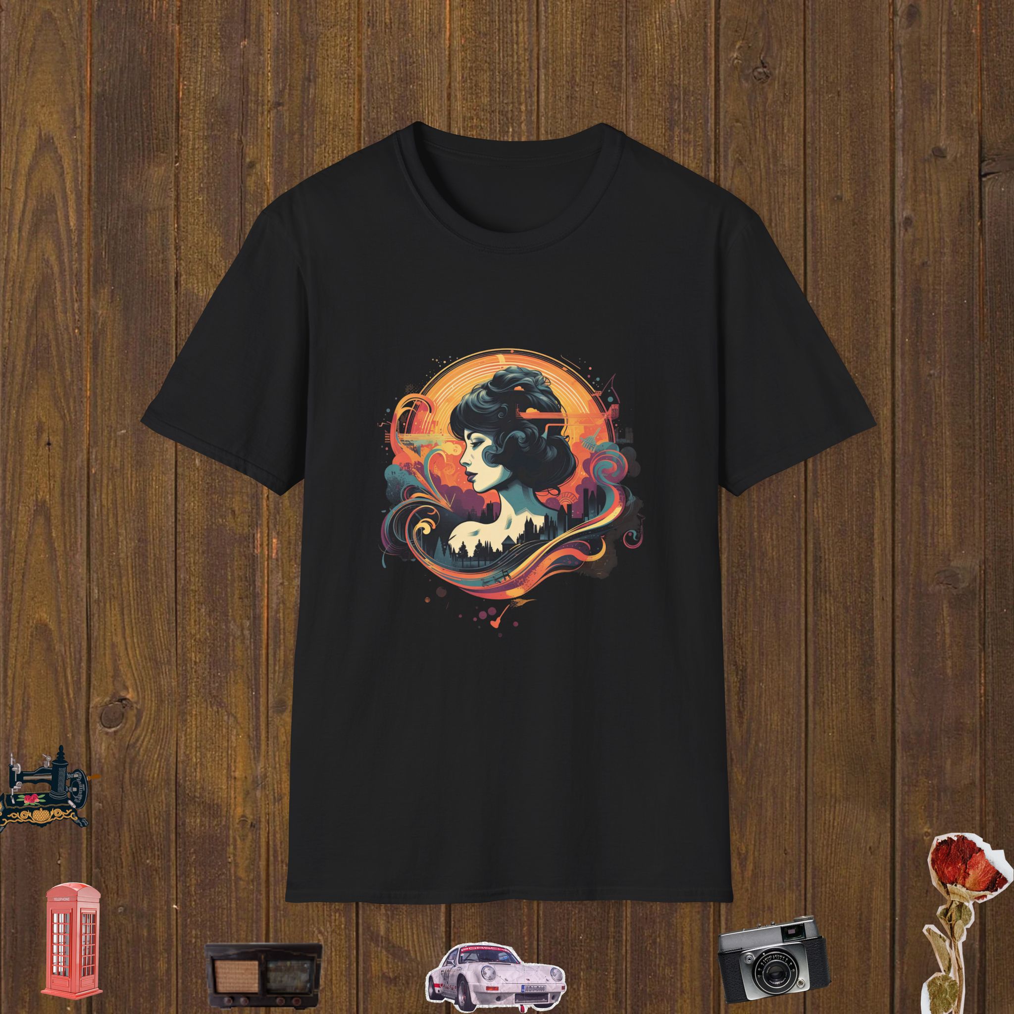 City Muse Vibes Unisex Softstyle T-Shirt