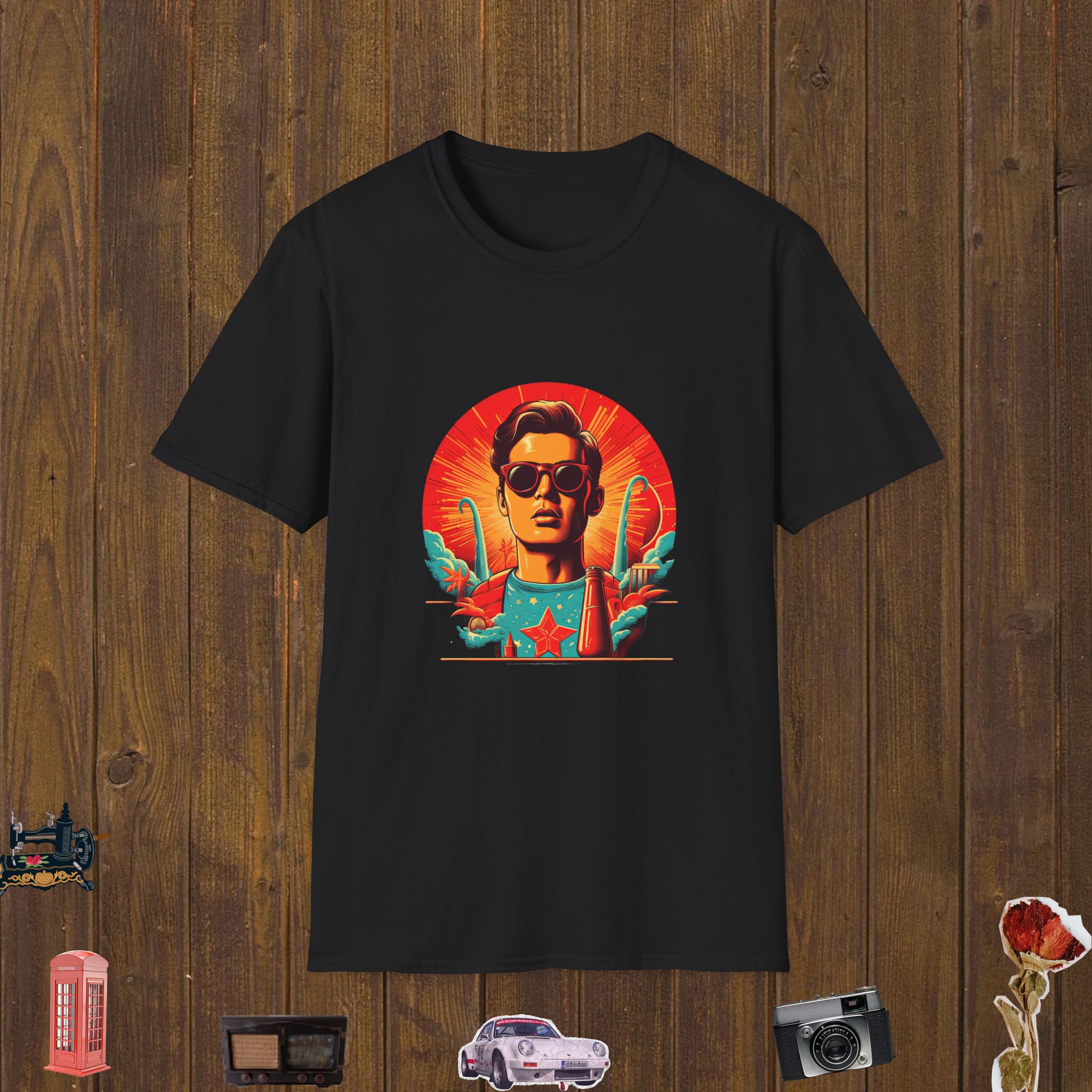 Soda Starburst Vibes – Unisex Softstyle T-Shirt
