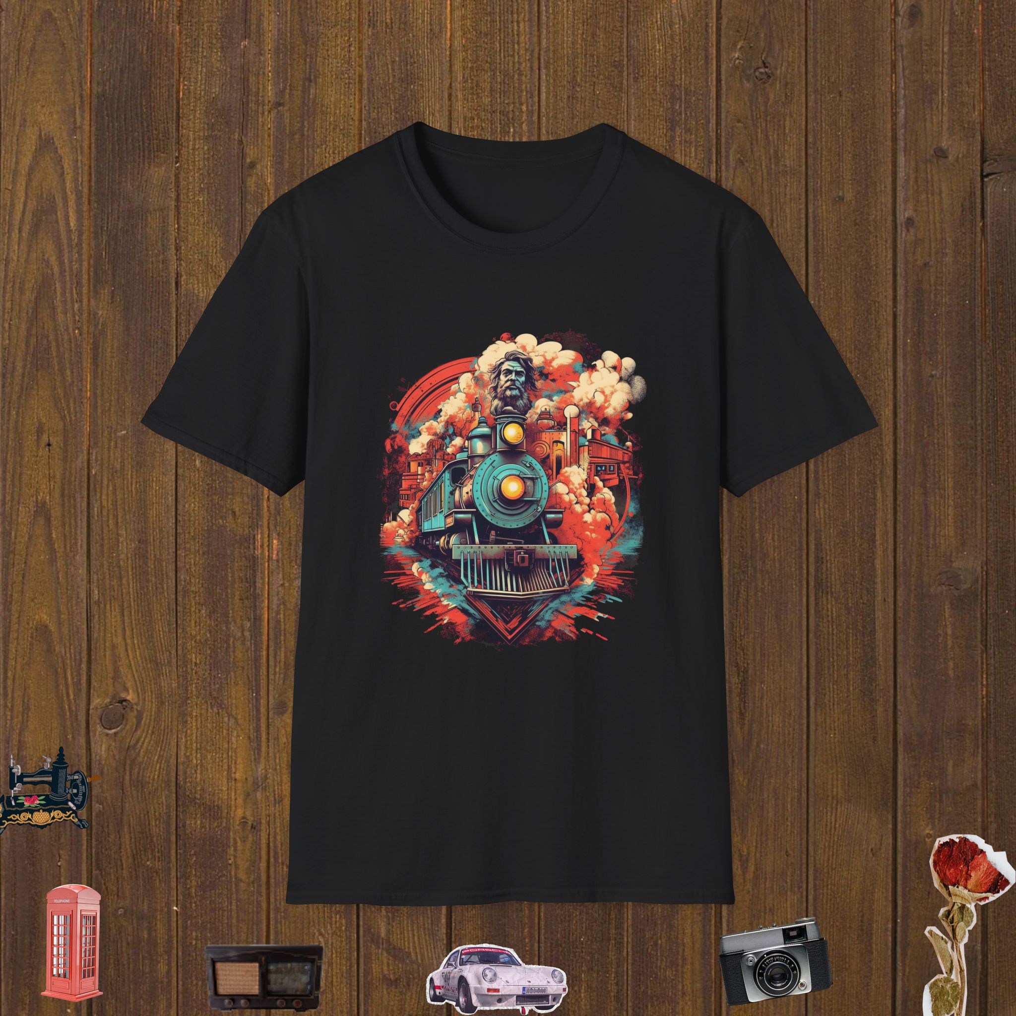 Steam Power Legend Unisex Softstyle T-Shirt