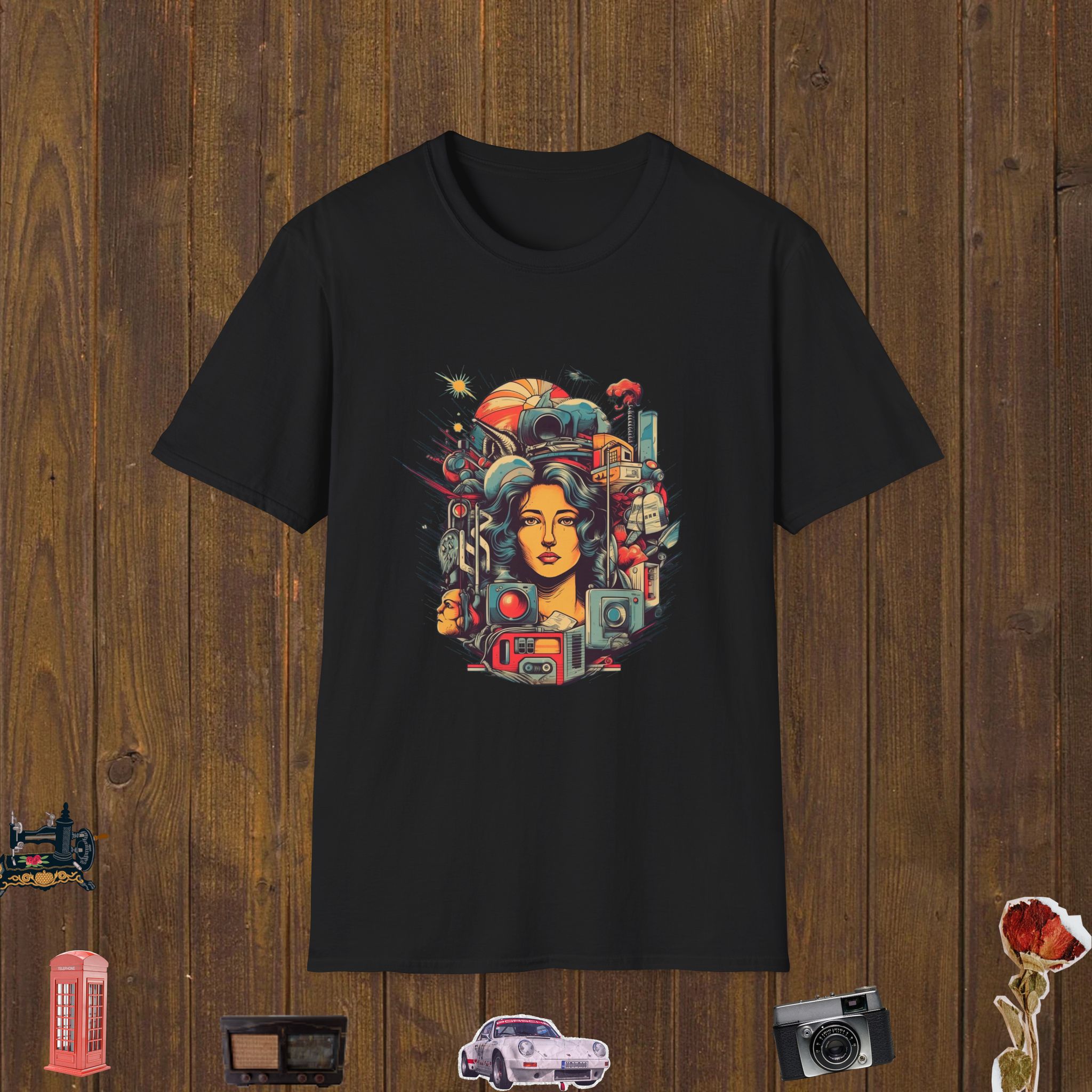 Analog Mindscape – Unisex Softstyle T-Shirt