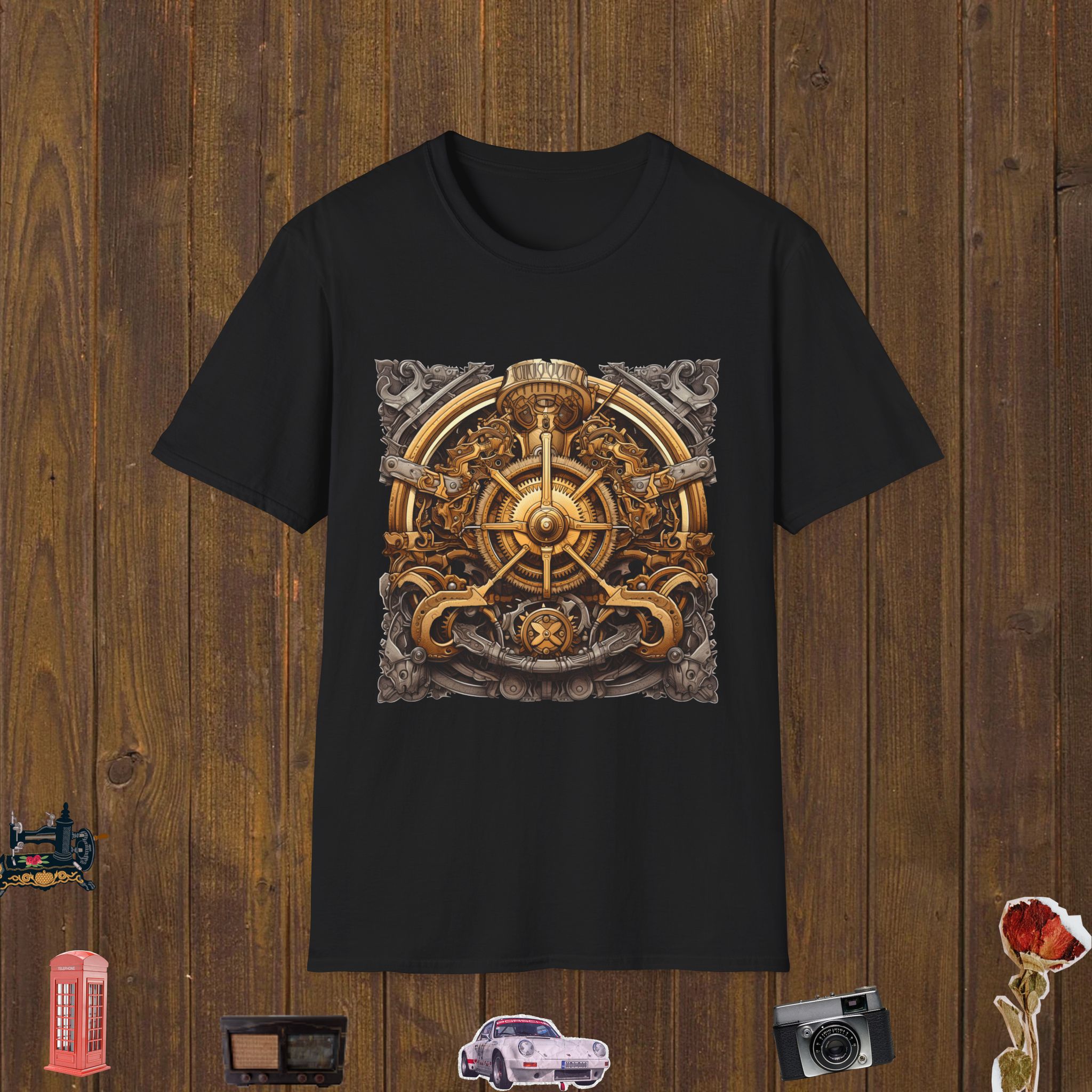 Golden Gear Core – Unisex Softstyle T-Shirt
