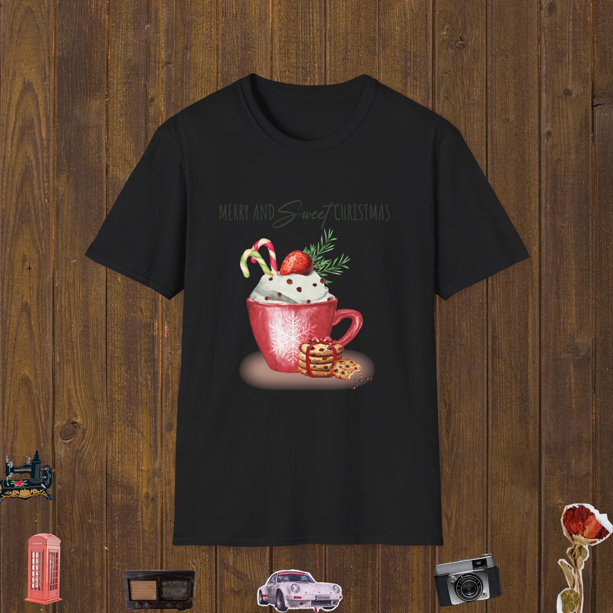 Sweet Cocoa Christmas Unisex Softstyle T-Shirt