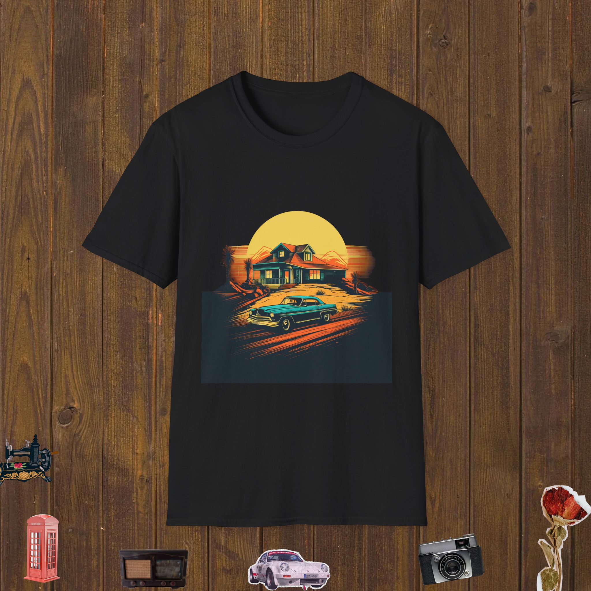 Desert Cruiser Dreamscape Unisex Softstyle T-Shirt