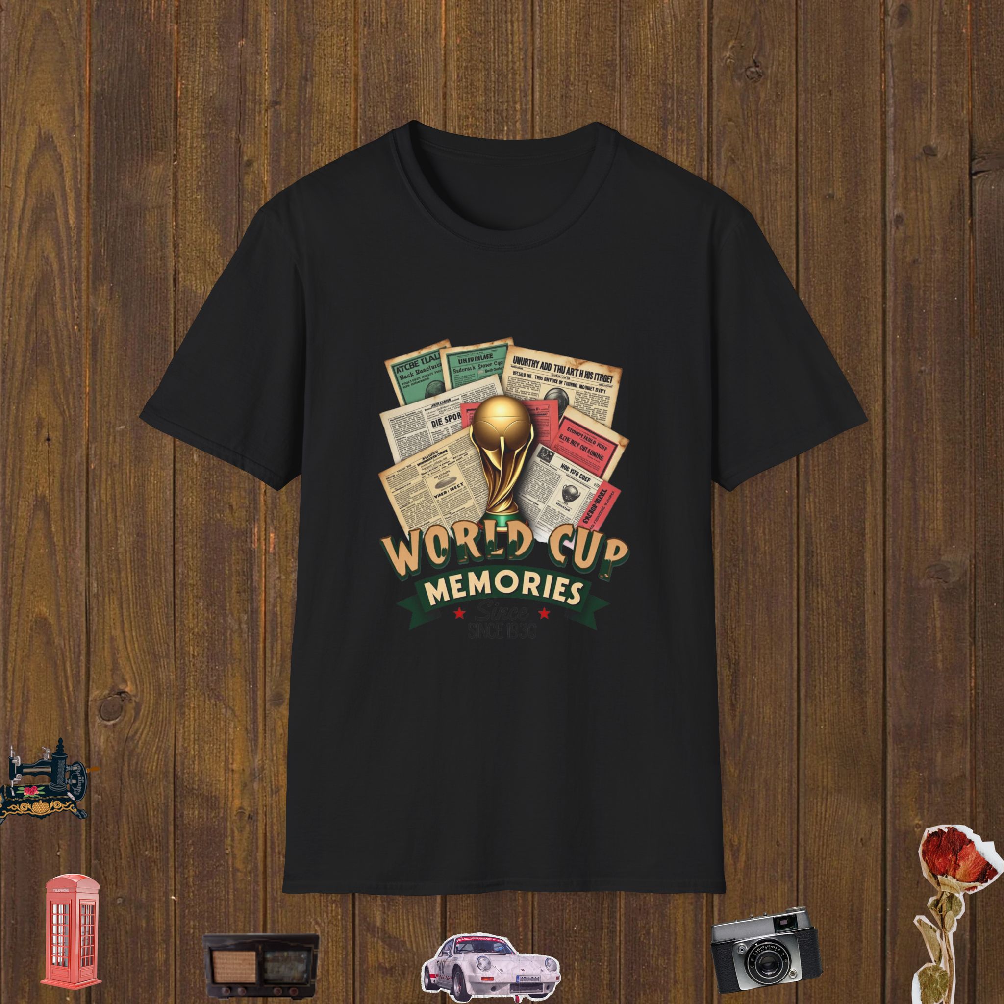 World Cup History Unisex Softstyle T-Shirt
