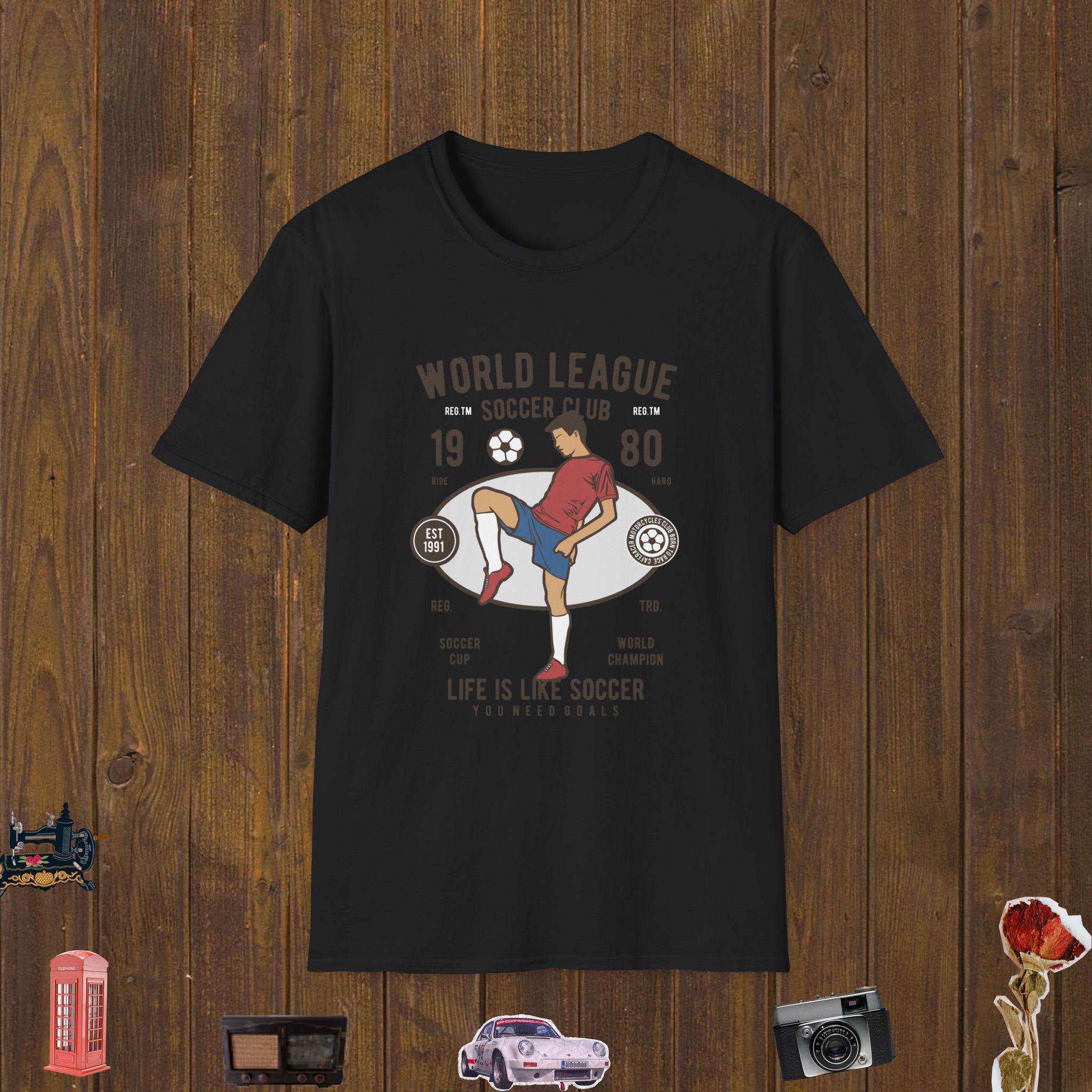 World League Soccer Unisex Softstyle T-Shirt