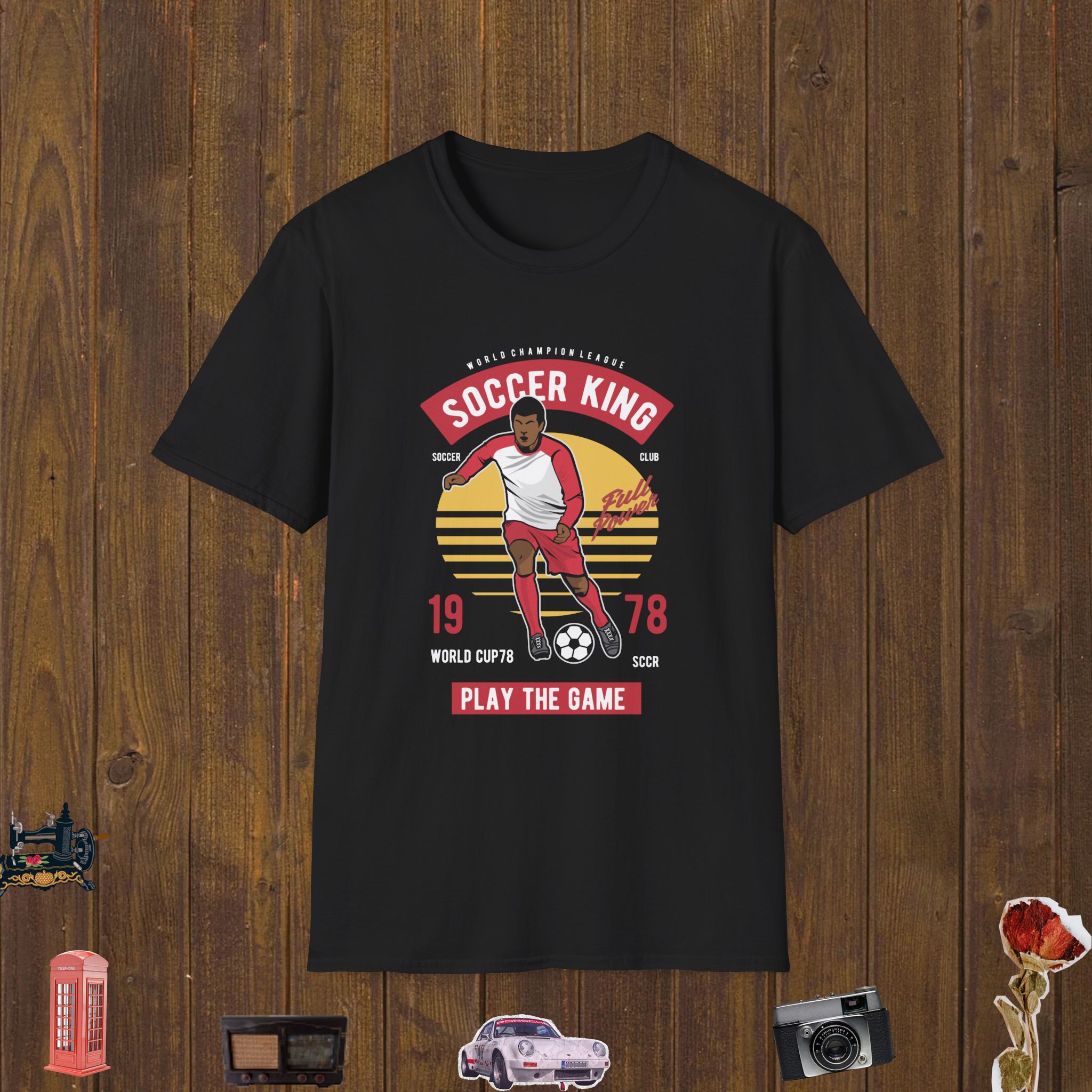 Soccer King Power Unisex Softstyle T-Shirt