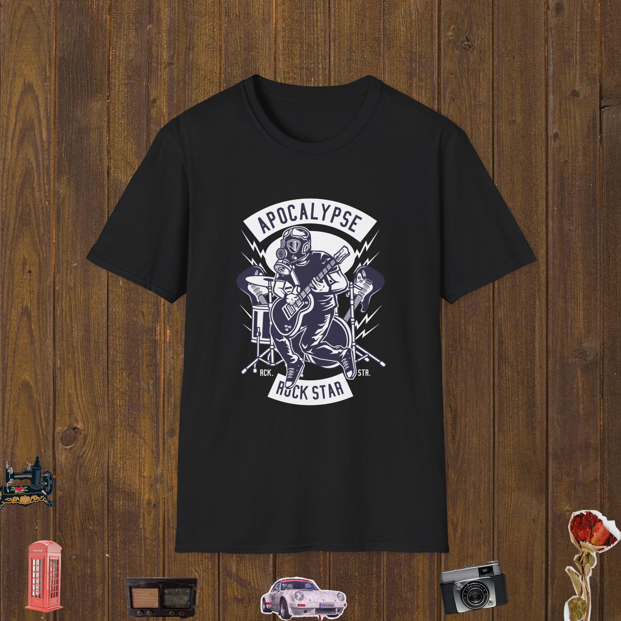 Apocalypse Rock Star Unisex Softstyle T-Shirt