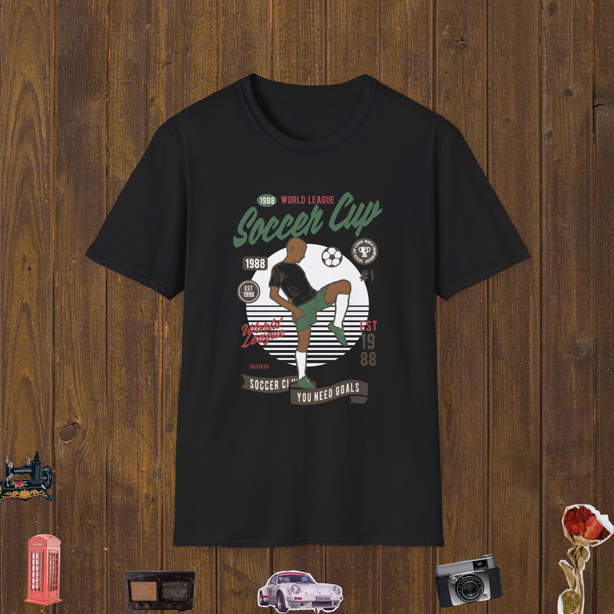 Soccer Cup World League Unisex Softstyle T-Shirt