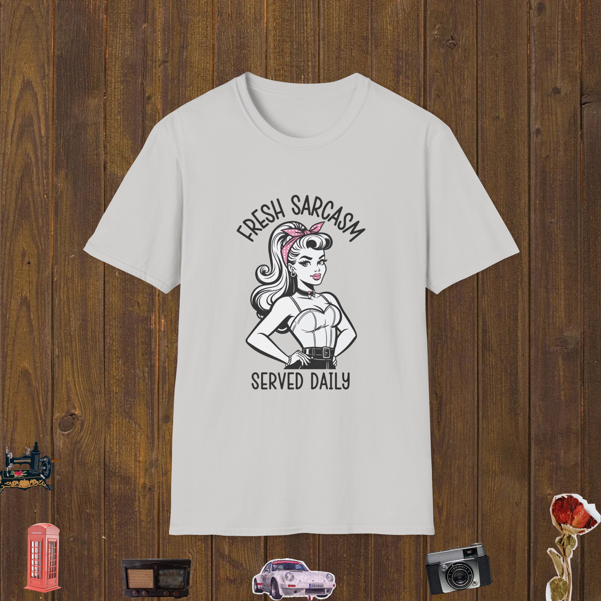 Fresh Sarcasm Sassy Girl Unisex Softstyle T-Shirt