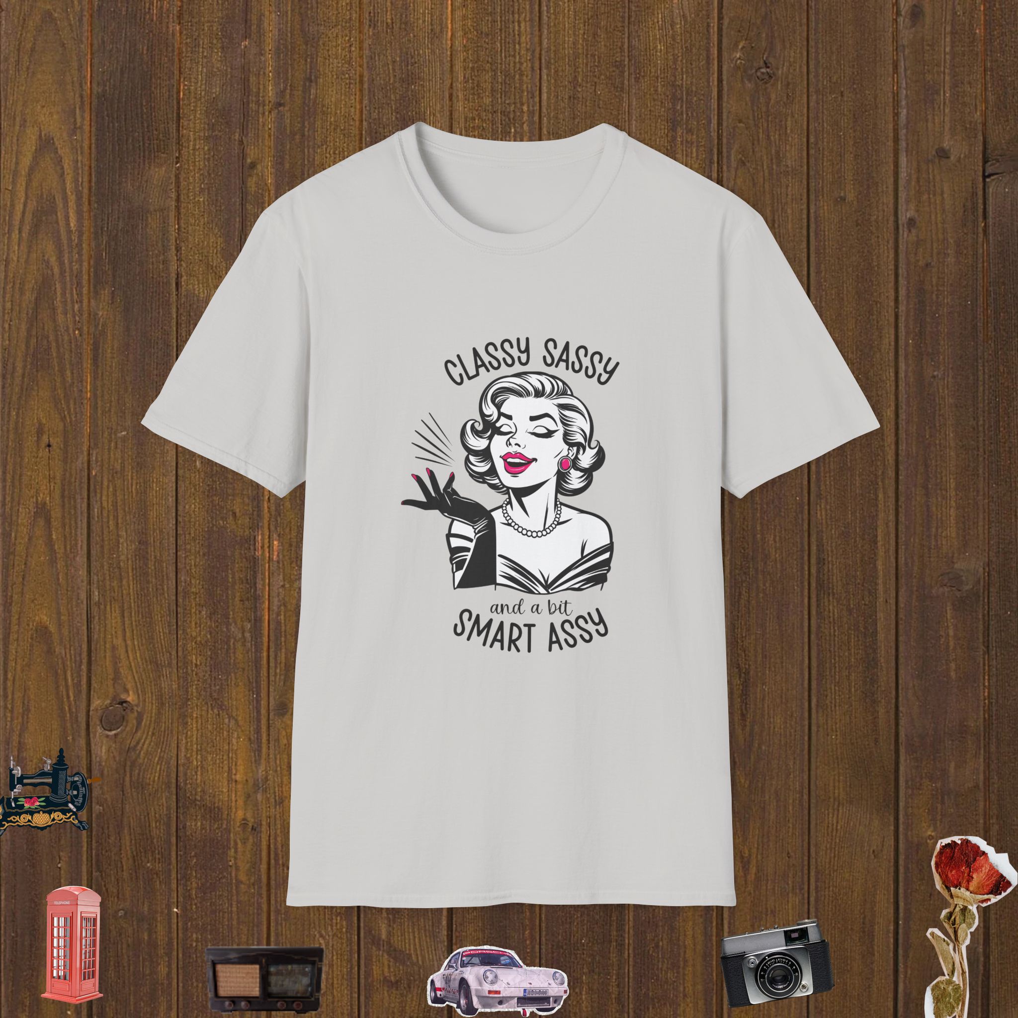 Classy Sassy Lady Unisex Softstyle T-Shirt