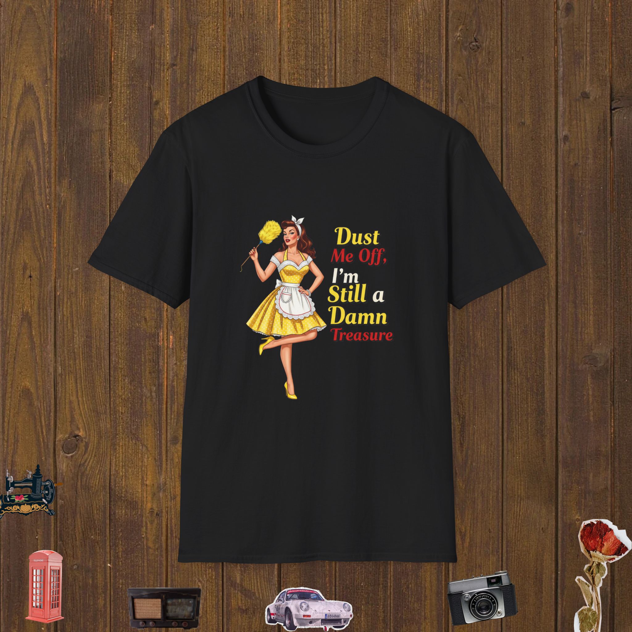 Dusty Treasure Vintage Unisex Softstyle T-Shirt